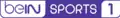 Logo actuel de beIN Sports 1 depuis le 1er janvier 2016.
