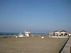 Lido di Roma, plage d'Ostie.
