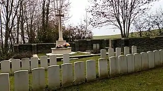 Cimetière militaire britannique.