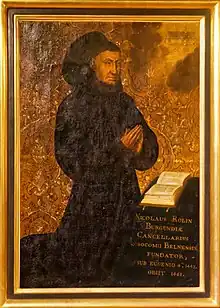 Nicolas Rolin par Rogier van der Weyden