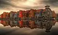 Habitations côtières dans le nord du pays.