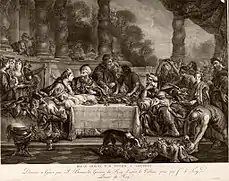 Gravure de reproduction de Jacques Firmin Beauvarlet (n. d.).