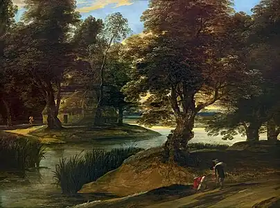 Étienne Rendu, Marais boisé.