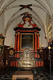 La chapelle de la Sainte-Croix.