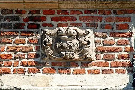 Cartouche « 1682 ».