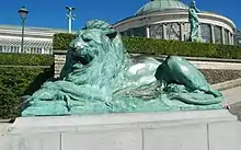 Charles Samuel, Le Lion, au Jardin botanique de Bruxelles.