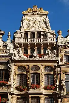 Pignon de la Maison du Cornet.