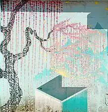 Arbre peint par Zumi.