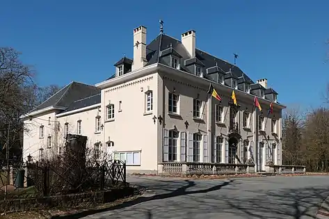 Le château vu du sud.