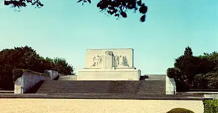 Mémorial de Bellicourt, 1937, Bony.