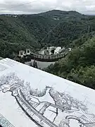 Belvédère du barrage de Marèges