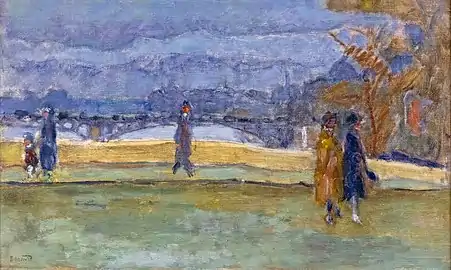 Le Pont des Saints-Pères (vers 1910)
