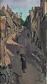 Le mont de Neuville Dieppe - Blue Sky (paire) par Walter Sickert