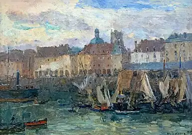 Port de Dieppe (1893) Fondation Bemberg