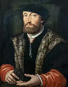 Portrait d'Antoine Perrenot de Granvelle par Frans Floris