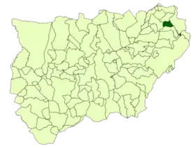 Localisation de Benatae