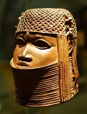 Tête d'un Oba.