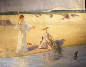 Tobie et l’ange, Berck, musée de France d'Opale Sud.