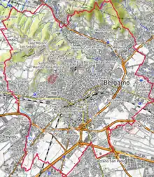 Carte topographique