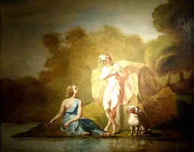 Bergers d'Arcadie, 1842-1843.