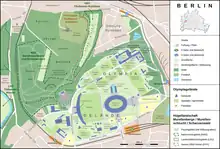 Plan du Parc Olympique
