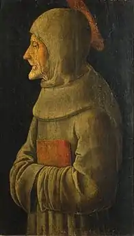 Saint Bernardin de Sienne, musée Poldi-Pezzoli à Milan.