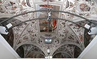 Fresques maniéristes de Bernardino Poccetti.