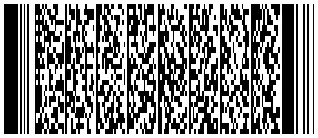 Exemple de code PDF417.