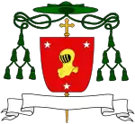 Armoiries de Charles de Ligonnès, évêque de Rodez et de Vabres.