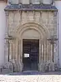 Le portail de l'église (juin&nbsp;2009)