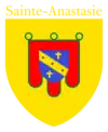 Armes de Sainte-Anastasie (Cantal)