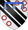 Armoiries de Jacques d'Ornes.