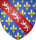Blason Jacques de Bourbon II
