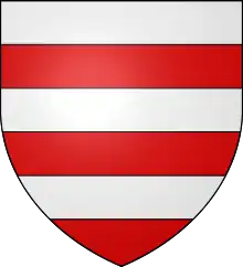 Armes des Polignac, reprises par les Chalençon.
