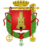 Armoiries en vigueur actuellement, reprises du blason primitif du XIIIe siècle