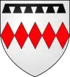 Blason Guillaume de Chauvigny