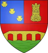 Blason d'Équeurdreville-Hainneville.