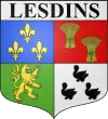 Blason de Lesdins