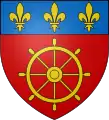 Blason de Villeneuve-les-Corbières.