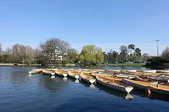 Bateaux sur le lac Inférieur.