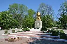 Monument aux 47 soldats de l'Armée rouge, classé dans le parc Kropyvnytsky,