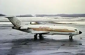 Un Boeing 727-100 d'Alaska Airlines, similaire à celui impliqué dans l'accident.
