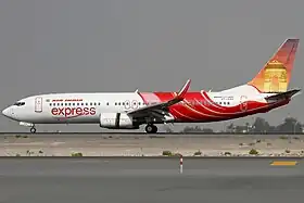 VT-AXH, l'appareil impliqué dans l'accident, ici à l'aéroport international de Dubaï en novembre 2009.