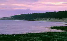 La baie de Bonne Anse au coucher du soleil