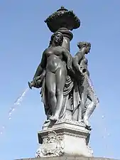 Fontaine des Trois Grâces, 1869, Bordeaux, France