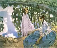 Victor Borissov-Moussatov,  Bassin (tableau de Borissov-Moussatov), 1902