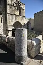 Borne romaine milliaire.