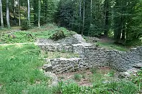 Vestiges du bourg médiéval.
