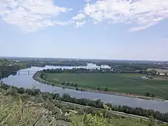 Le point de vue du Boudou (82) en 2011.