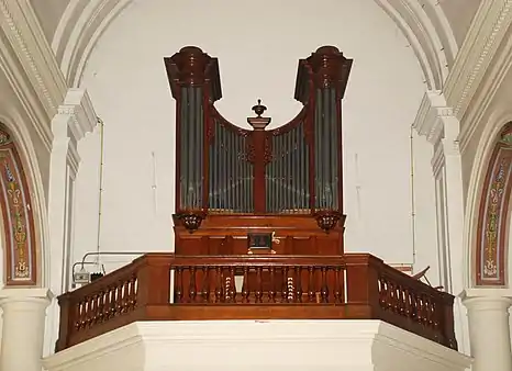 Les orgues.